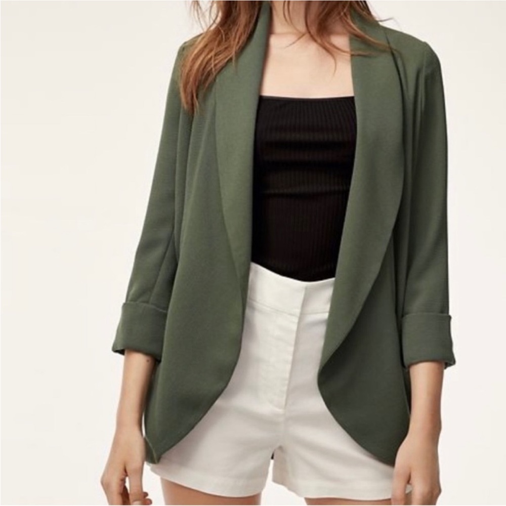 Wilfred Chevaliar green Blazer Jacket Size 2